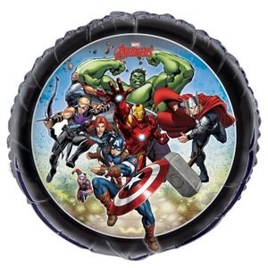 The Avengers Party Balloons Foil Helium and Latex Helium Quality Balloons-18 pcs